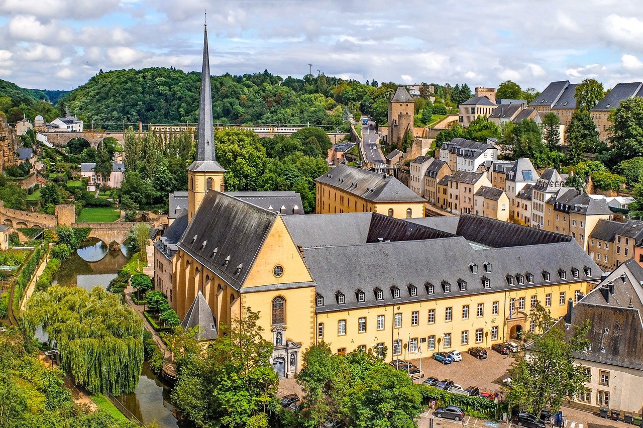 luxembourg, city, landscape