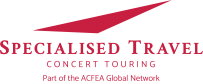 Specialised Travel Concert Touring logo, part of the ACFEA Global Network.